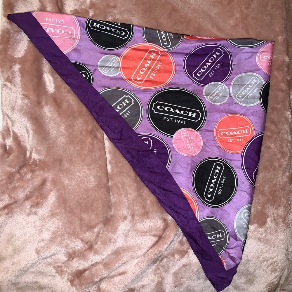 Coach Silk Bandana
